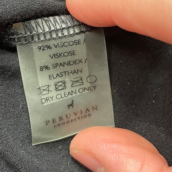 Peruvian Connection Twyla Sleeveless Long Jersey Tunic Dress Lagenlook - M 🧡🎀 - Picture 12 of 12